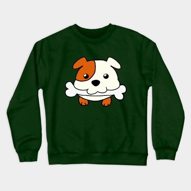 Mobbu Puppy Crewneck Sweatshirt by cowbeasty